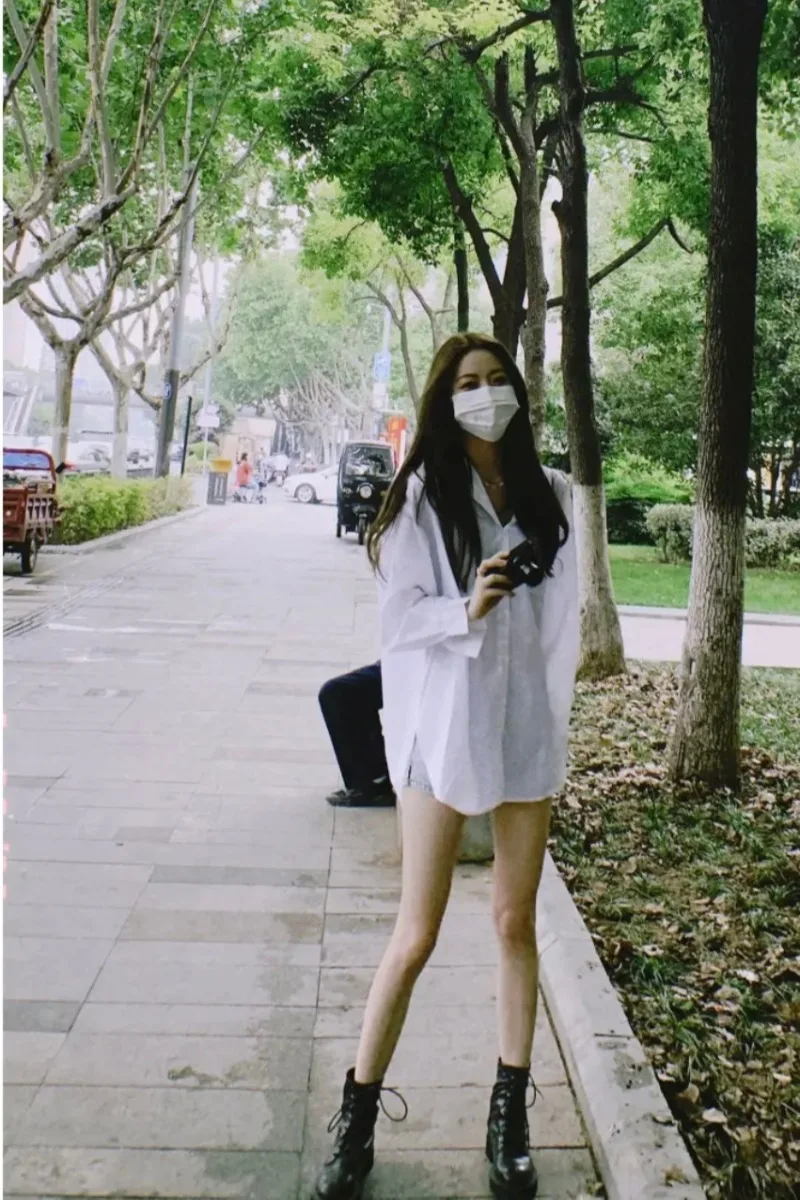 

Lazy gentle long-sleeved thin sunscreen shirt women's summer loose retro cardigan casual top small jacket button