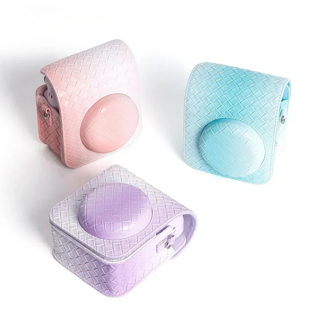 Чехол для камеры Instax Mini 12 градиентная искусственная кожа чехол Mini12