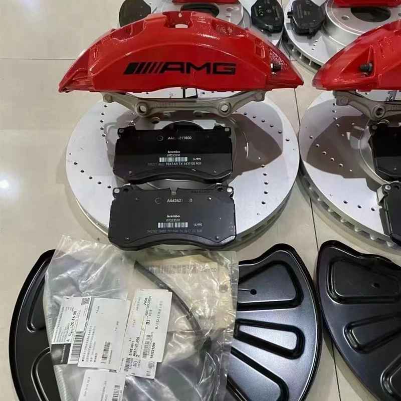 Тормозная система Amg для Mercedes Benz G class W463 W464 G350D G400D G500 G63 Шесть поршневых тормозных