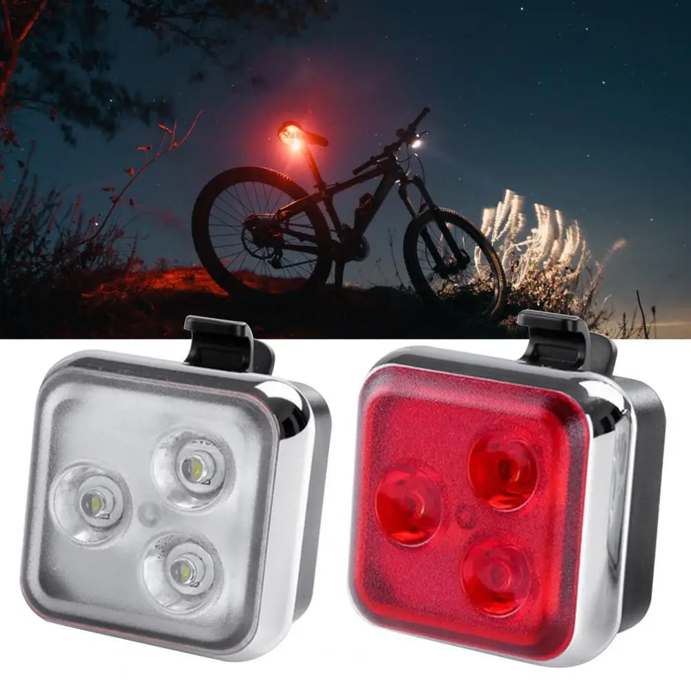 

Bicycle Lights Bike Tail Light Slippage Prevent Stable Fix Reliable Safety Cycling Brake Rear Light for MTB Bicycle Accessories