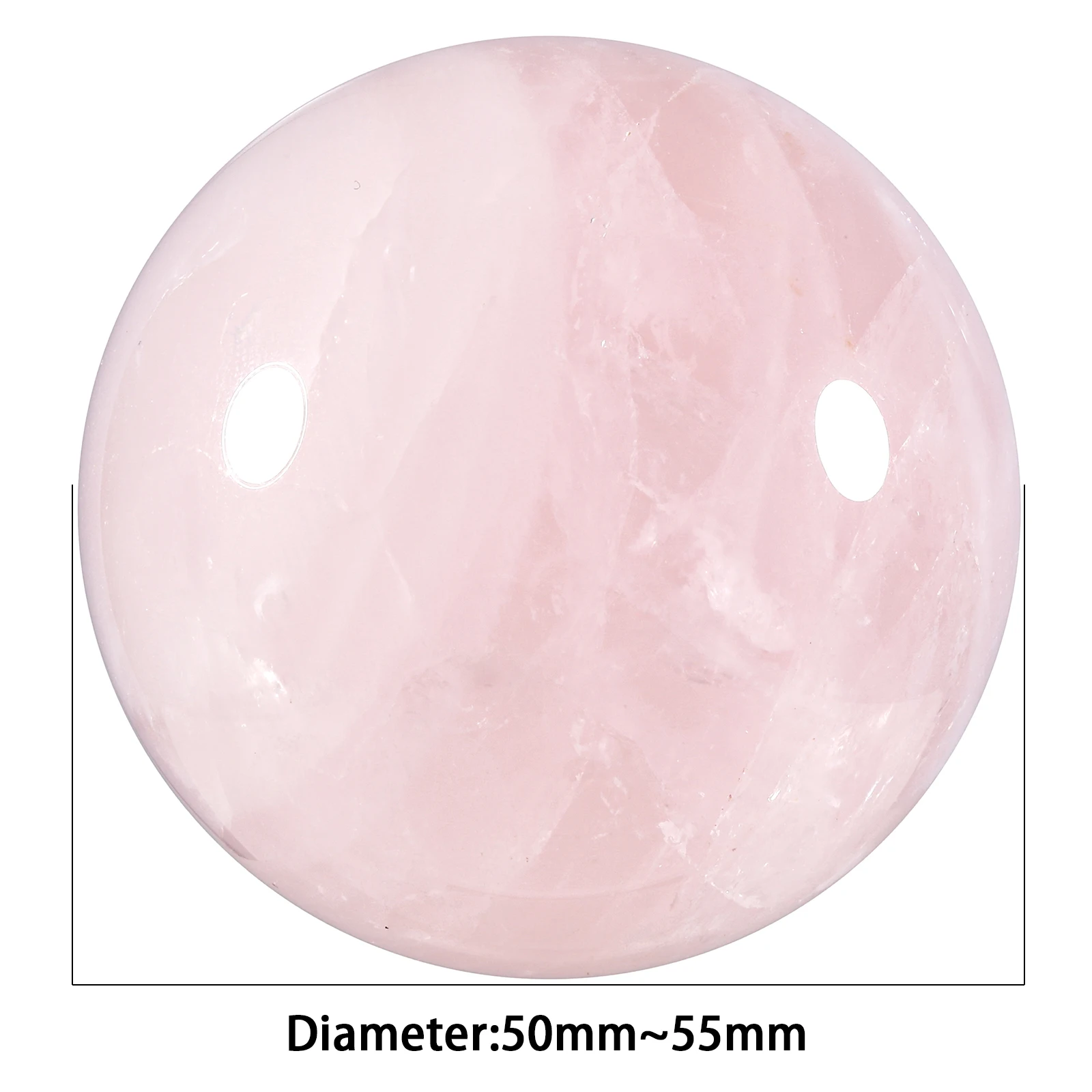 TUMBEELLUWA Natural Rose Quartz Crystal Ball With Wood Stand Healing Crystals Sphere Sculpture Home Ornaments Table Decoration