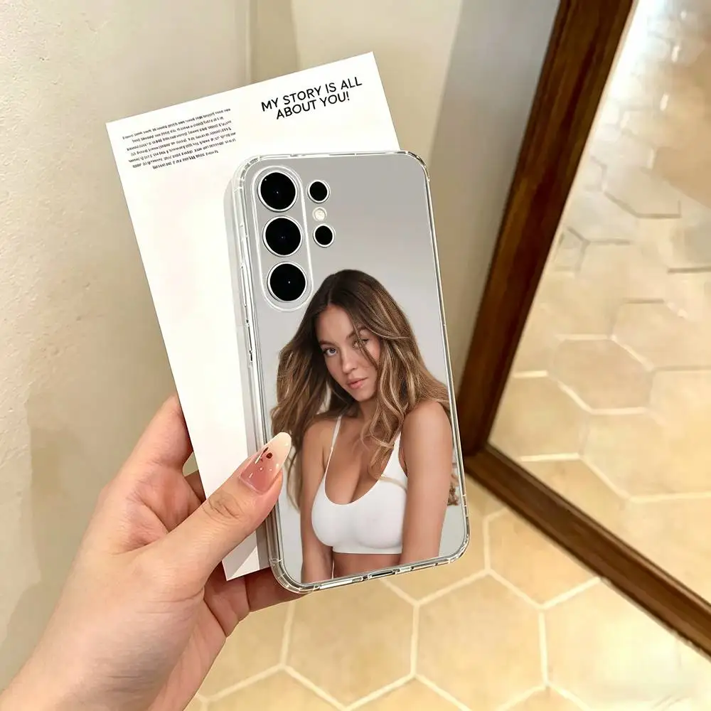 Фото Прозрачный жесткий чехол Sweetie SYD S-Sydney для Samsung S25, S24, S23, S22, S21, S10, S9, Ultra, Plus, Lite №4