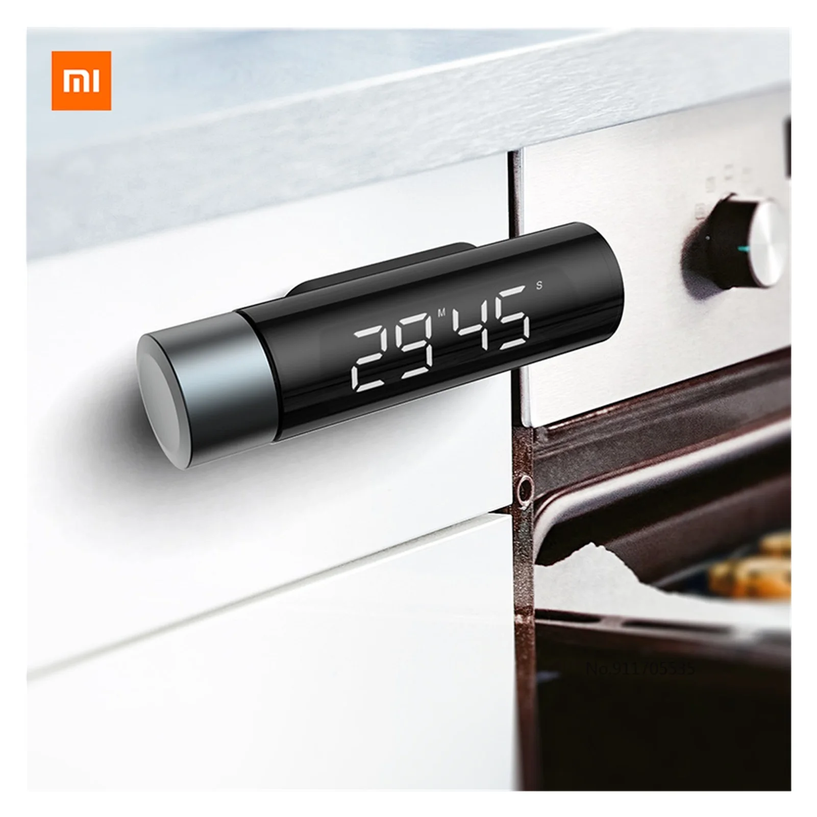 

2022 новый круглый таймер Xiaomi Youpin кухонное напоминание бесшумное обучение таймер обратного отсчета красоты светодиодный вращающийся таймер