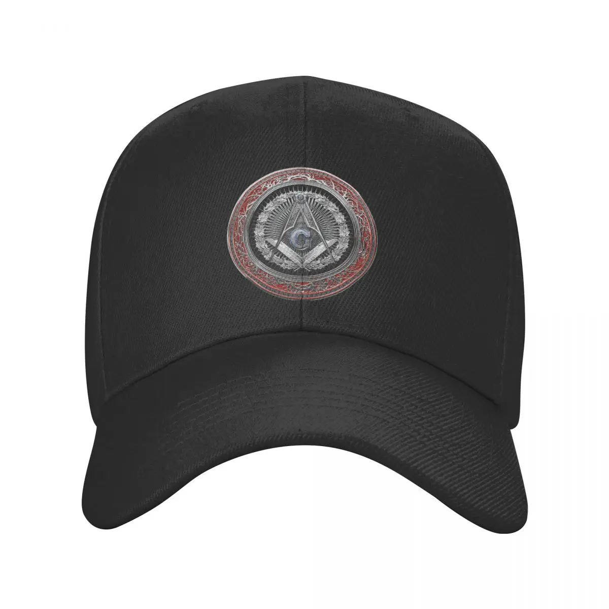 

Punk Unisex Masonic Mason Freemason Baseball Cap Adult Freemasonry Adjustable Dad Hat Men Women Snapback Hats Summer Caps