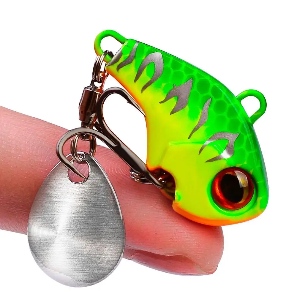 

Wobble Rotating Metal VIB Vibration Bait Spinner Spoon Jig Fishing Lures 13g 20g Artificial Hard Baits Sequins Pesca Lure