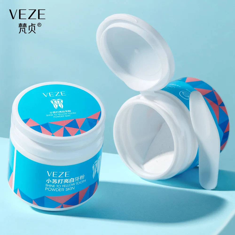 VEZE Baking Soda Whitening Tooth Powder Fresh Breath Cleaning Tooth Stains Soot Care Gums Oral Cleaning Care