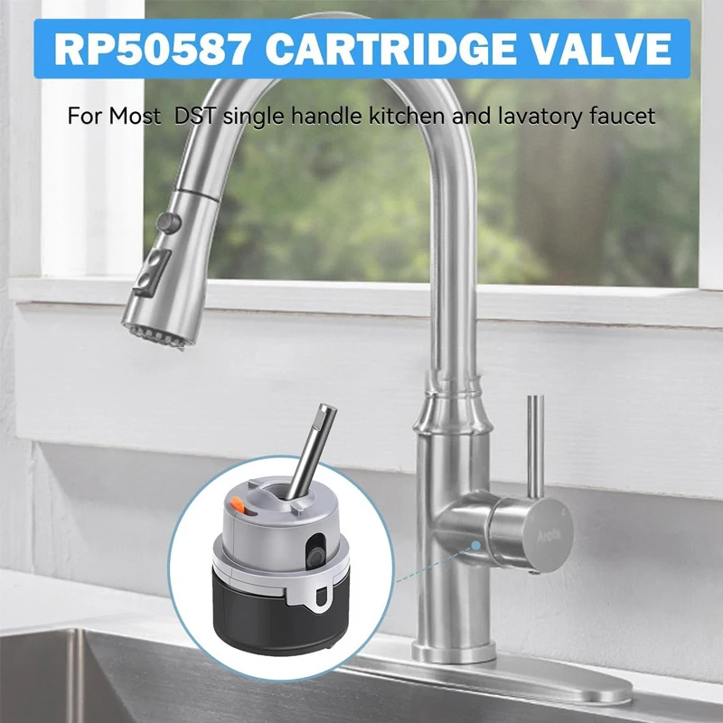 RP50587 для картриджа крана Delta DST-совместимого ремонта с одной ручкой клапаном и