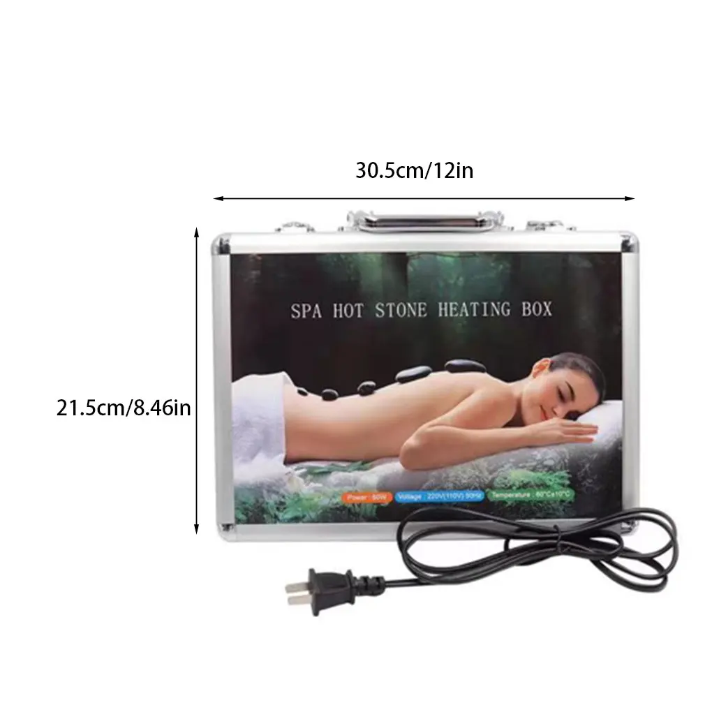 Hot Rocks нагреватель Профессиональный износостойкий многоразовый массажный камней