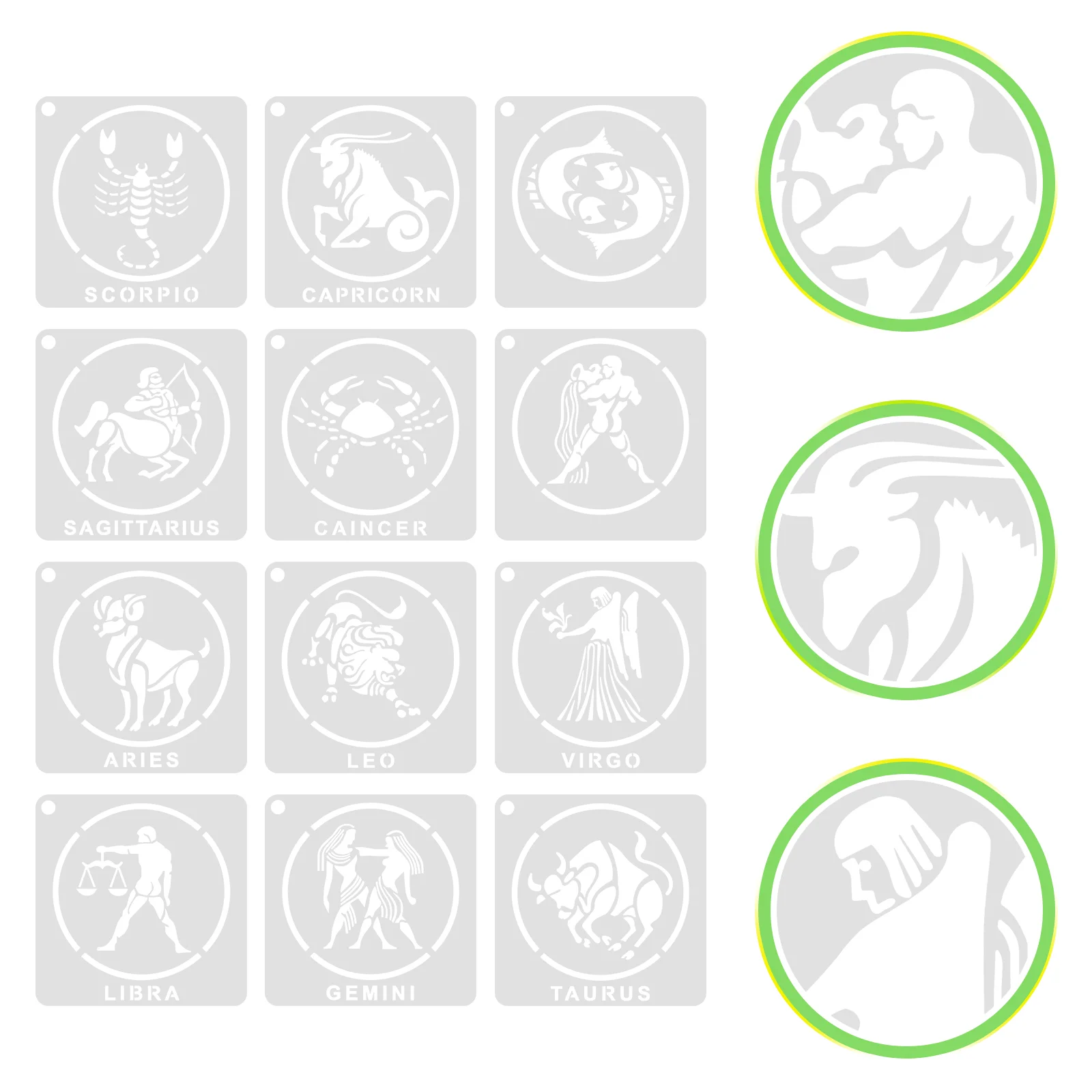 

Template Painting Drawing Templates Stencil Drafting Stencils Frame Spray Wall Decor Craft Diy Constellation3D