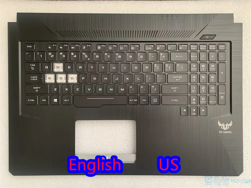 РусскаяиспанскаяЛатиноамериканская Клавиатура для ноутбука ASUS TUF FX705D FX705DD FX705DU FX705DT FX705 FX705GM FX705DT RGB подсветка C Shell (art.: 3920bee72ff67) - 3920bee72ff67