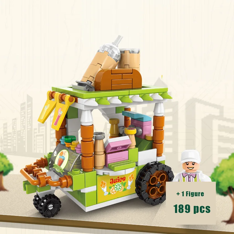 Классические строительные блоки для укладки снэк-дом кирпичные