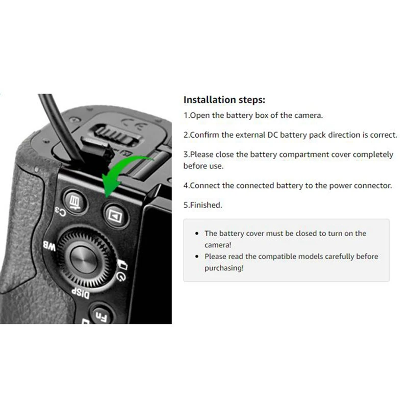 AC-PW20 NP-FW50 Фиктивный аккумулятор Адаптер питания переменного тока Комплект