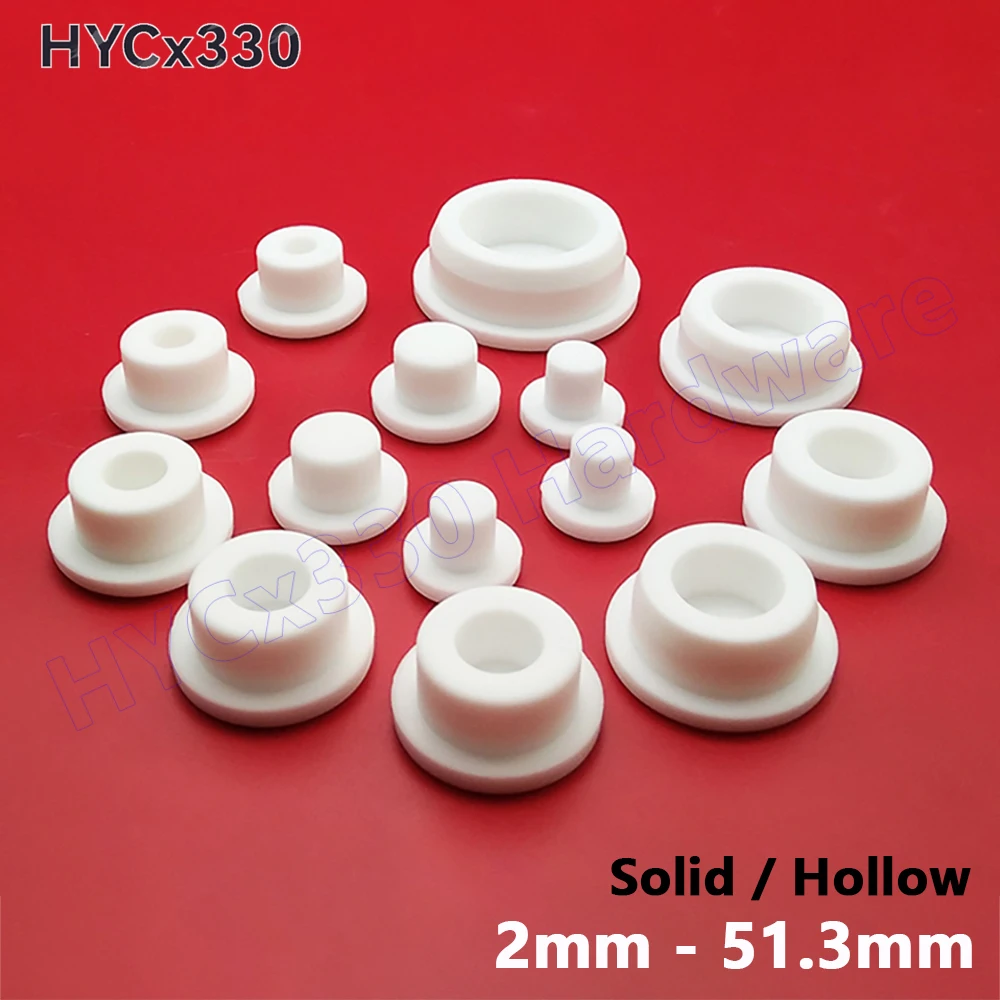 

2 мм - 51,3 мм, белая твердая/полая пробка, силиконовая резина, Т-образная уплотнительная крышка, пылезащитные заглушки, вставки, торцевая крышка