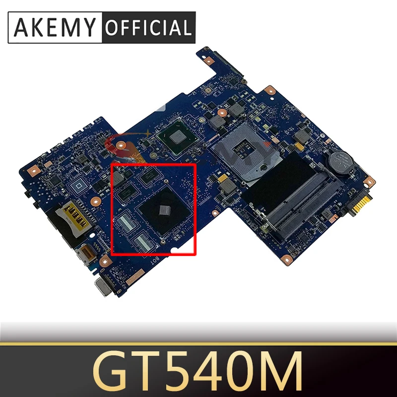 

Материнская плата AKEMY H000036040 для ноутбука toshiba satellite C670 L750 L755 HM65 GeForce GT540M graphics DDR3