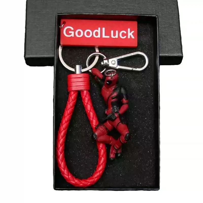 Новинка 2024 кукла с персонажем Дэдпула креативный Брелок подвеской в сумку