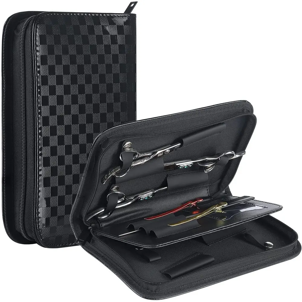 

Большой чехол для парикмахерской, чехол для парикмахерской, женская сумка для салона, 10 дюймов * 6,6 дюймов, черный