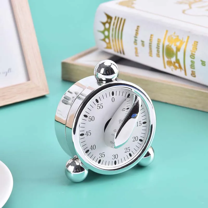 1 шт. механический будильник с таймером на 60 минут |