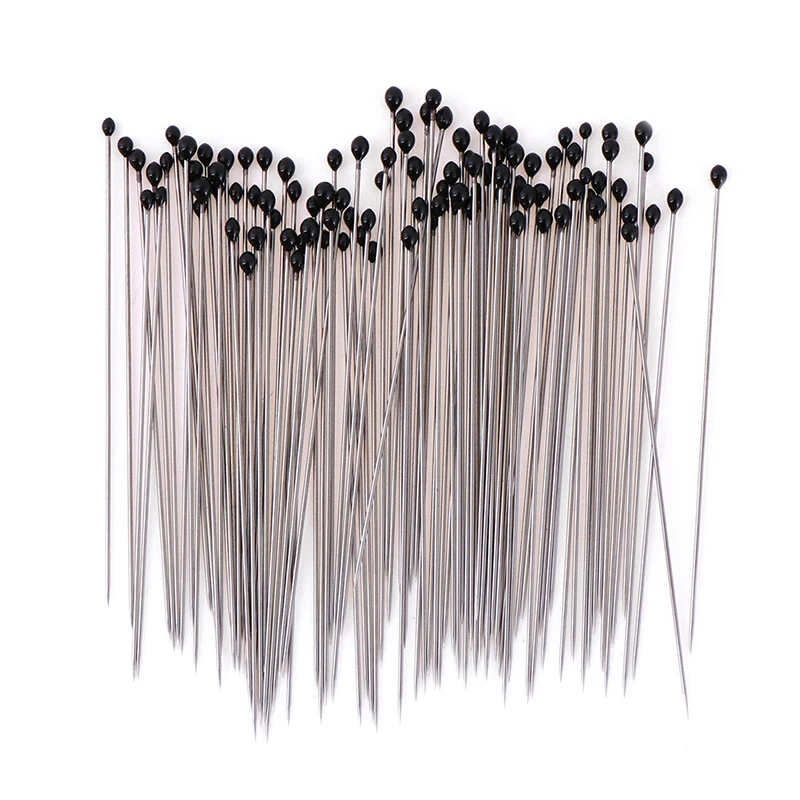 

100Pcs Stainless Steel Rubber Tipped Insect Specimen Pin 0.38mm School Lab Entomology Dissection Specimen Production