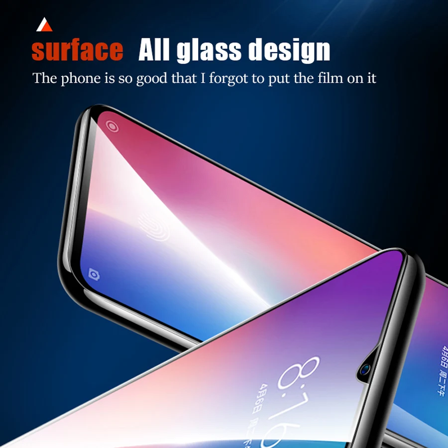 Закаленное стекло для Xiaomi Mi 9 10 Lite 9T 10T Pro A1 A2 A3 Защитное экрана Poco X3 NFC X2 M2 M3 3 шт. |