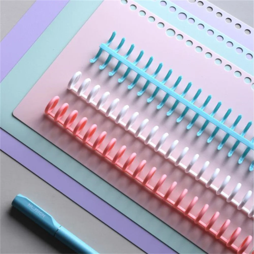 2 шт. спиральные зажимы для бумаги 12 мм 30 отверстий |