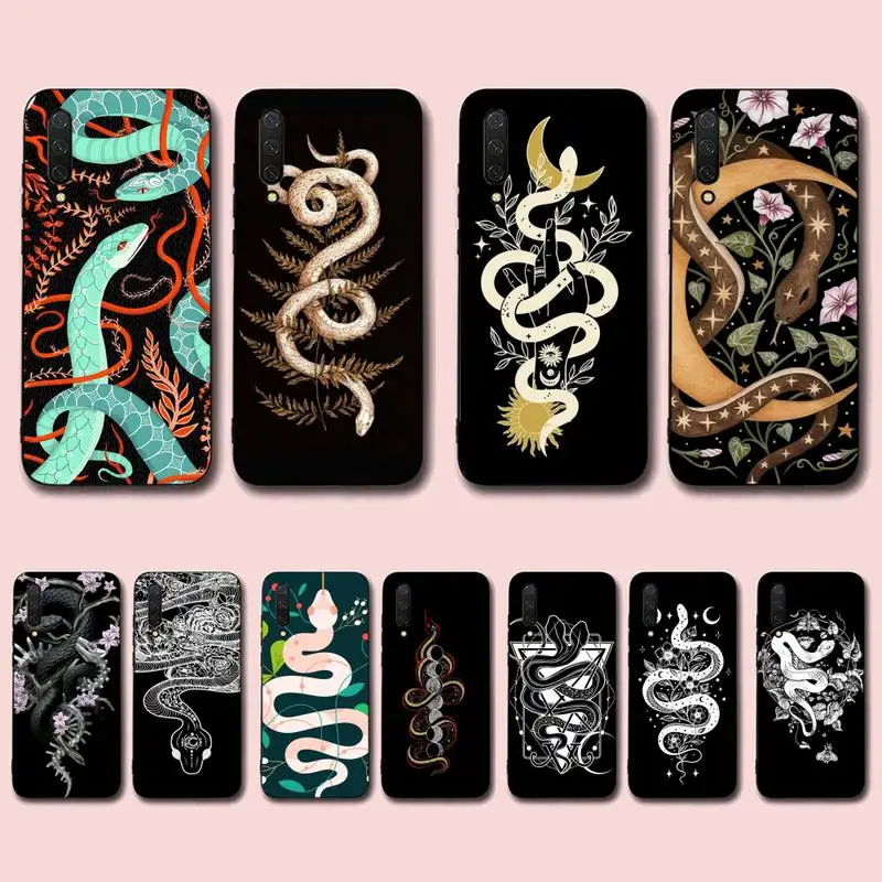 

snake Phone Case for Xiaomi mi 5 6 8 9 10 lite pro SE Mix 2s 3 F1 Max2 3