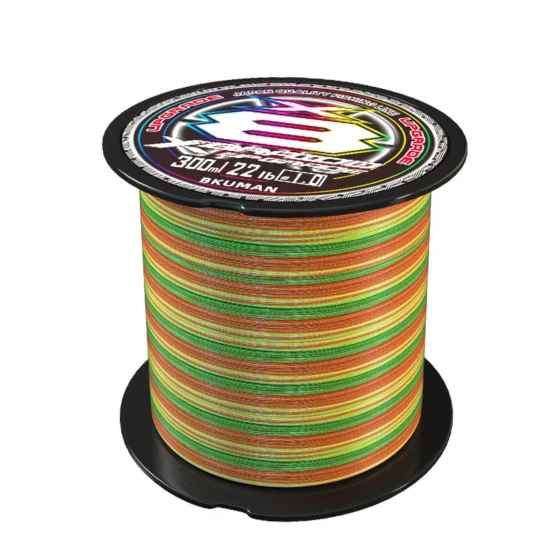 Campo colorido de la línea de pesca trenzada para necesidades versátiles