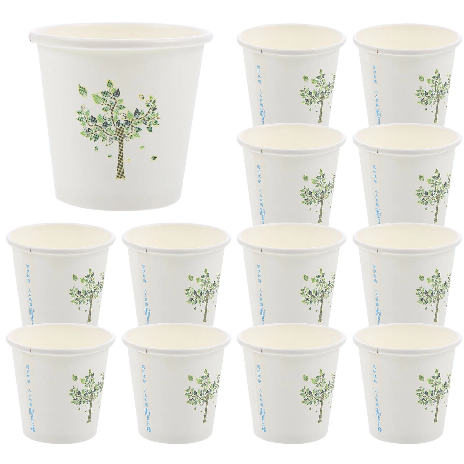 

500 Pcs Tasting Cup 3 Oz Paper Cups Bathroom Small Glass Mouthwash Disposable 3oz Delicate Rinse