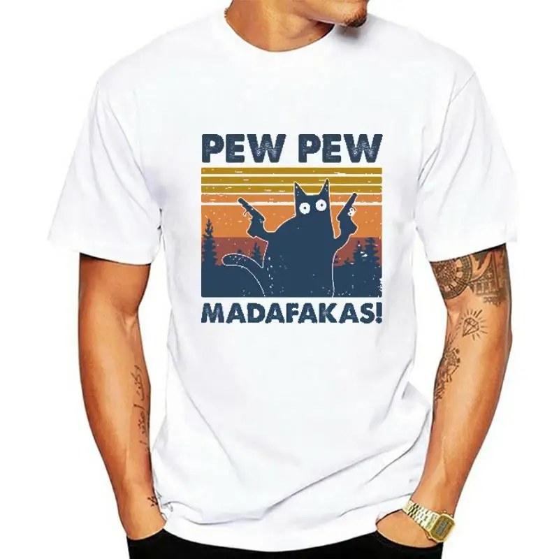 

Женские топы, хлопковая футболка, летняя футболка с коротким рукавом Pew Madafakas, повседневные свободные женские футболки с принтом