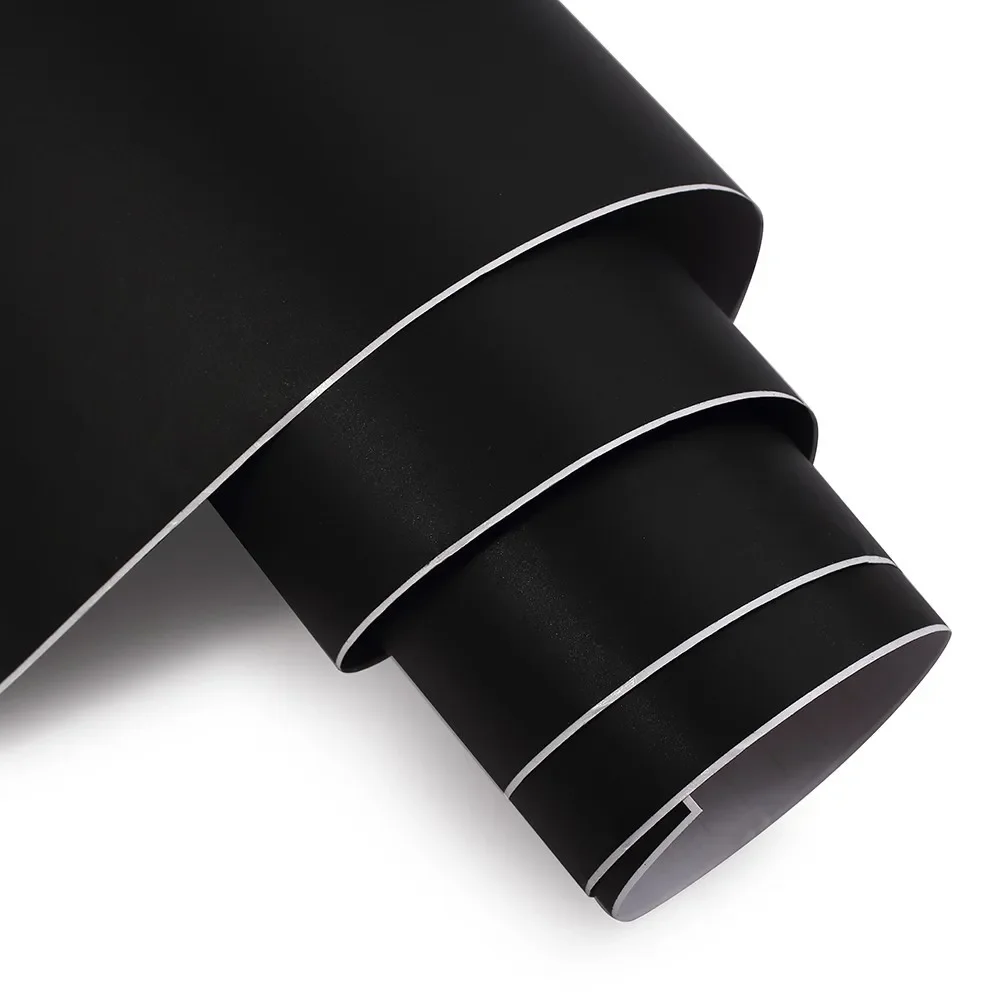 Матовая Черная Виниловая пленка для автомобиля мотоцикла скутера 50 см x 100
