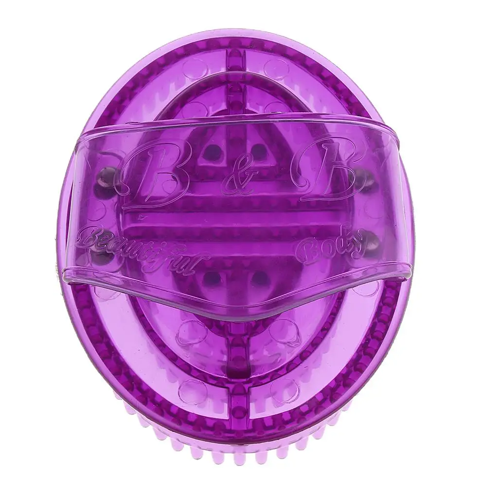 Массажная щетка Meridian с закругленными концами антицеллюлитная массажная для лица