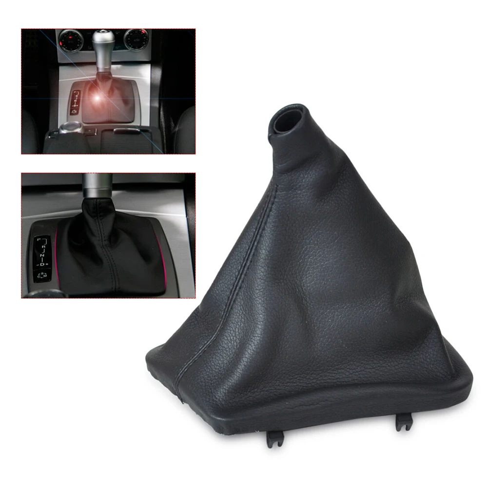 

Brand New Gear Gaiter Cover Trim For Mercedes W123 W126 Accessory Dustproof Elegant Faux Leather For Benz W202
