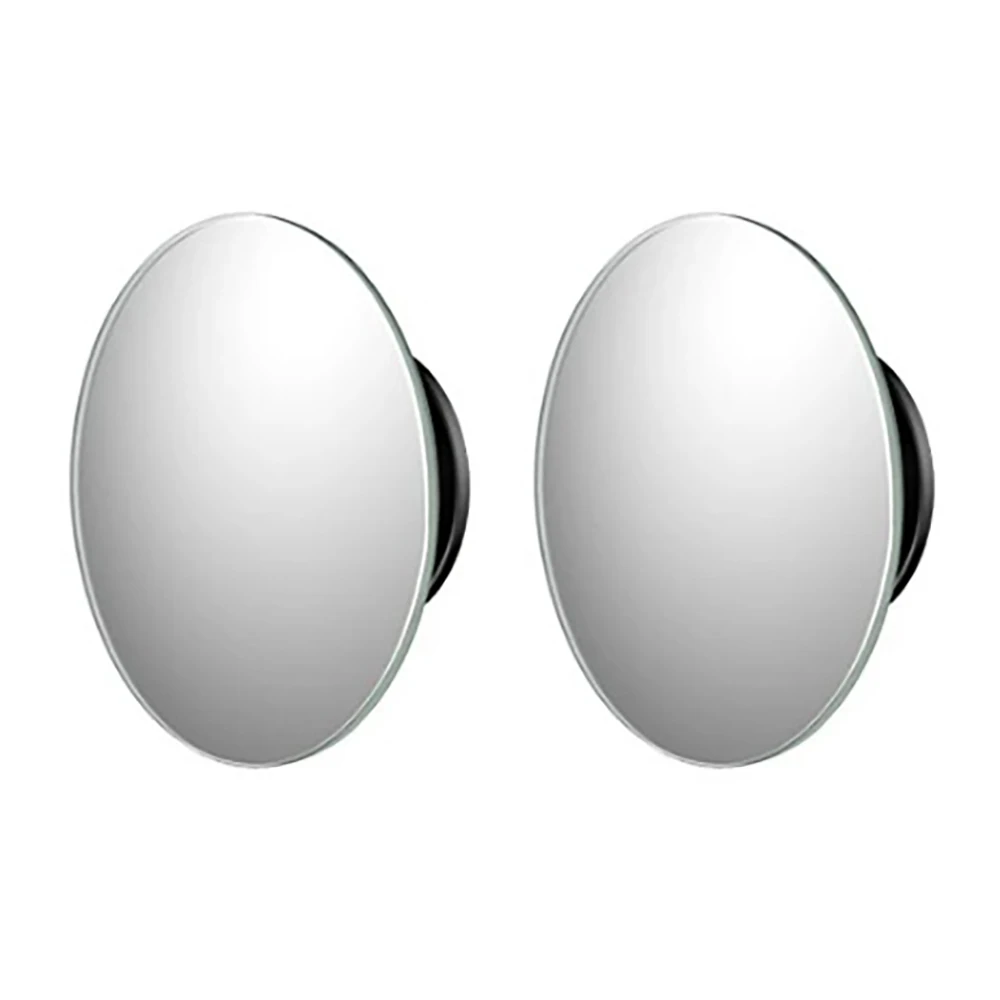 

2Pcs 360 Degree Wide Angle Vehicle Parking Blind Spot Rimless Mirrors Car Mirror HD Convex Mirror