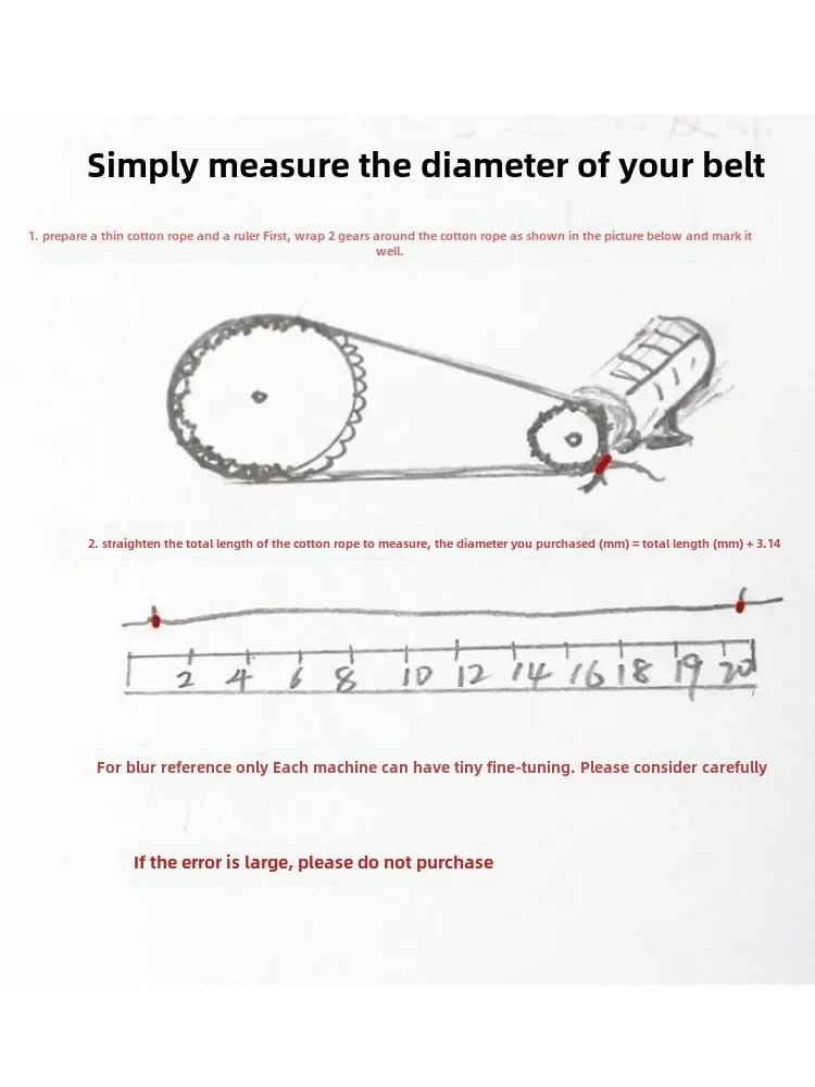 Бытовая старомодная швейная машина Копировальная машина Оверлок швейная машина Ремень привода двигателя Ремень (art.: 3920ca5f31aef) - 3920ca5f31aef