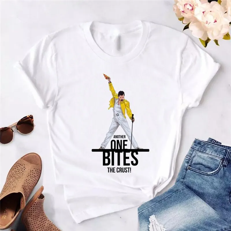 

Queen T Shirt Summer T-shirt Men Women Fashion Cotton T-shirts Freddie Mercury Hip Hop Tops Tees Girls Tshirt Rock Band Camiseta