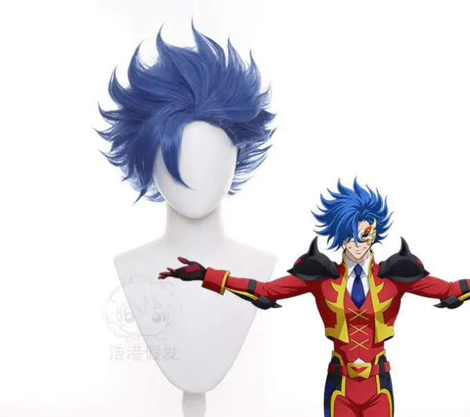 

Парик для косплея Shindo Ainosuke из аниме «бесконечность», термостойкие волосы для костюма SK Eight, 30 см