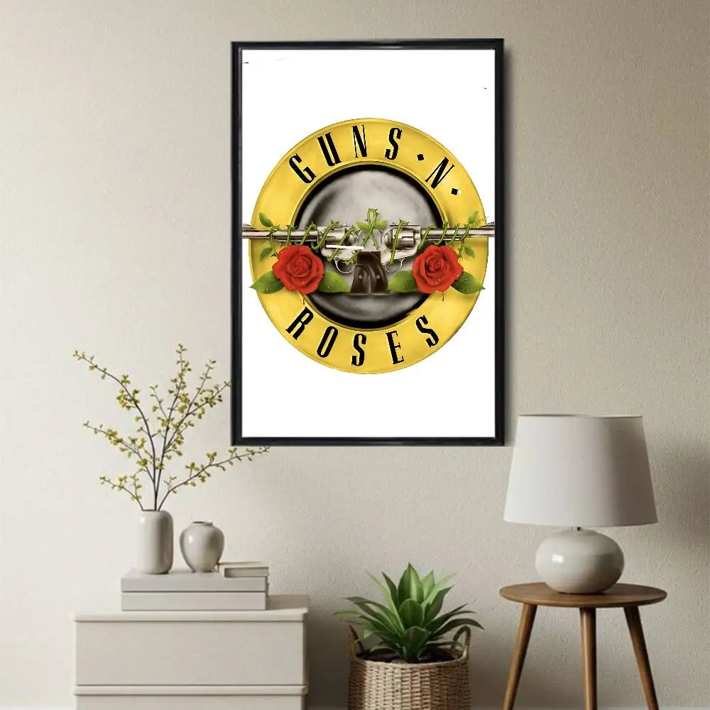 Фото Постеры Guns N' Roses Appetite GNR, настенные картины, подарок, декор для гостиной, бара, ресторана, наклейка, большой размер №2