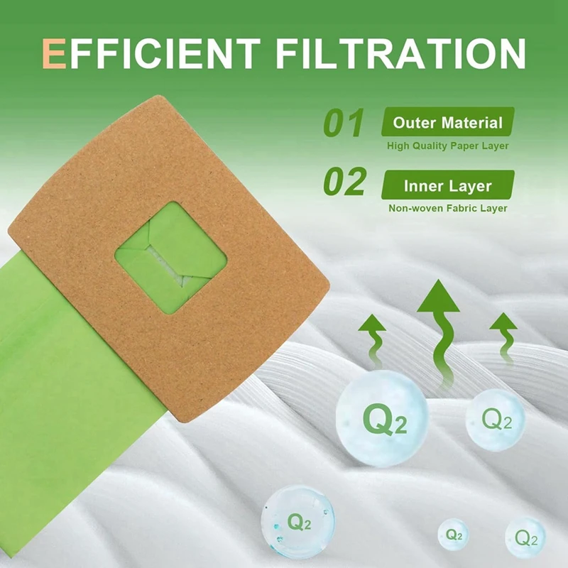 Комплект вакуумных пакетов PKBB12DW типа BB Аксессуары для пылесосов Oreck XL Buster B с 2