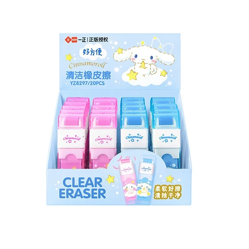 

Оригинальный стиратель Sanrio 10/20 шт., милые канцелярские принадлежности, милые стирательные ластики в виде коричной ленты, коррекция искривления, студенческие подарки