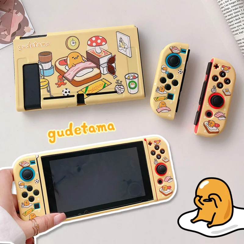 Защитный чехол Sanrio Gudetama из ТПУ для Nintendo Switch NS OLED
