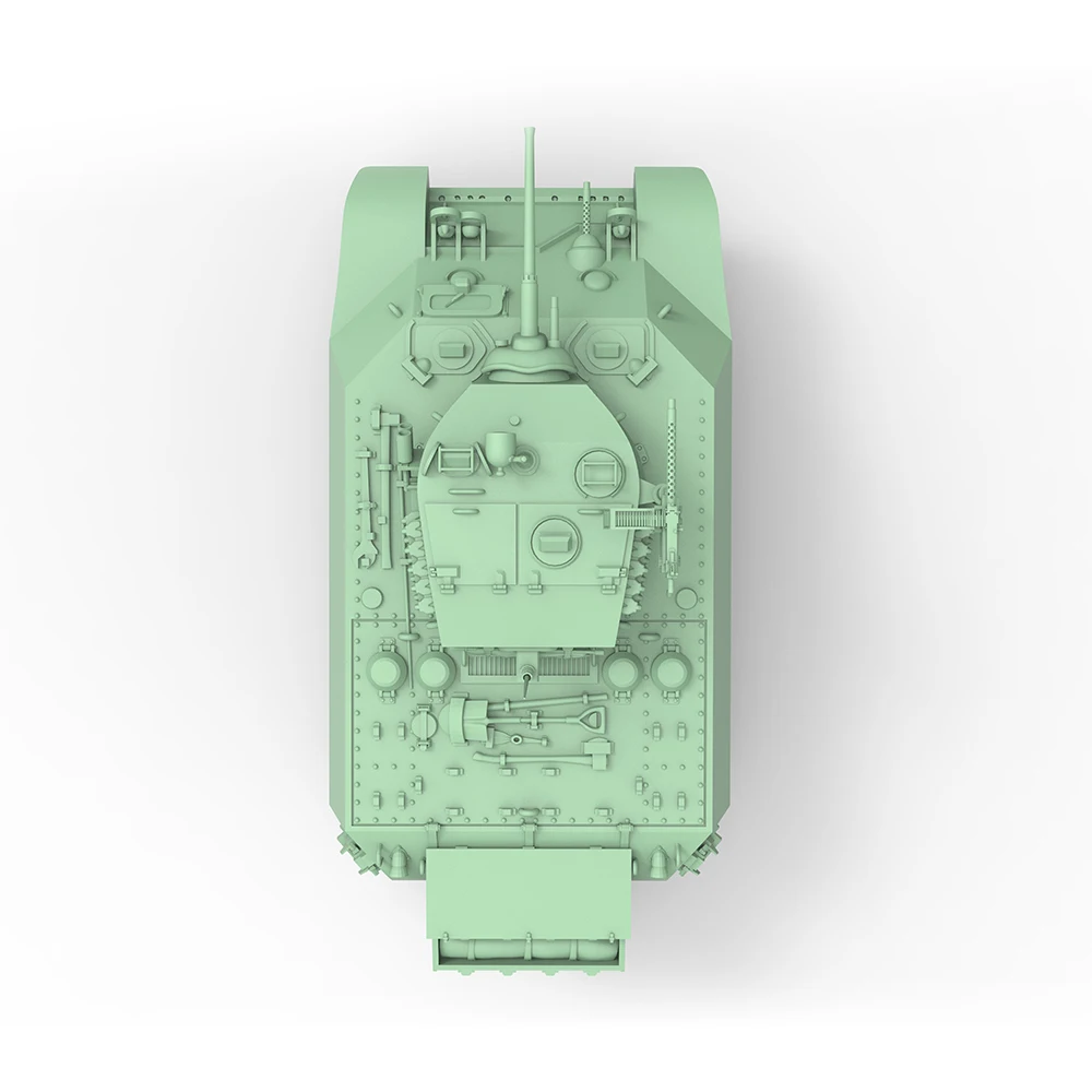 SSMODEL SS144506 1/144 комплект военной модели US M3A3 Стюарт версия