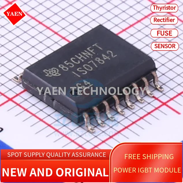 

ISO7842DWR ISO7842 ISO7842D SOIC-16 10 шт./лот новый оригинальный оптрон хорошая цена и качество