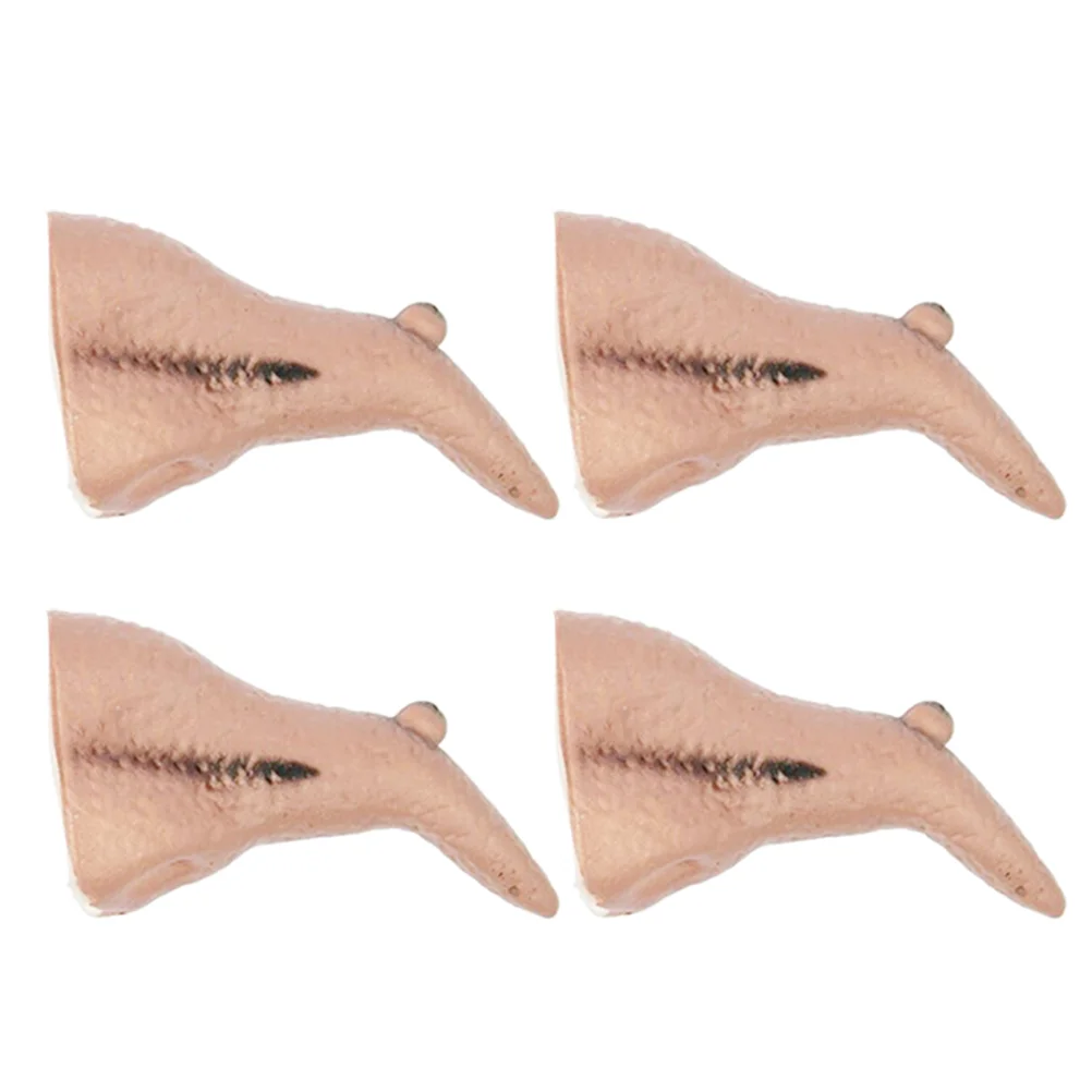 

4Pcs Rubber Fake Witch Noses Cosplay Nose Performance Prop for