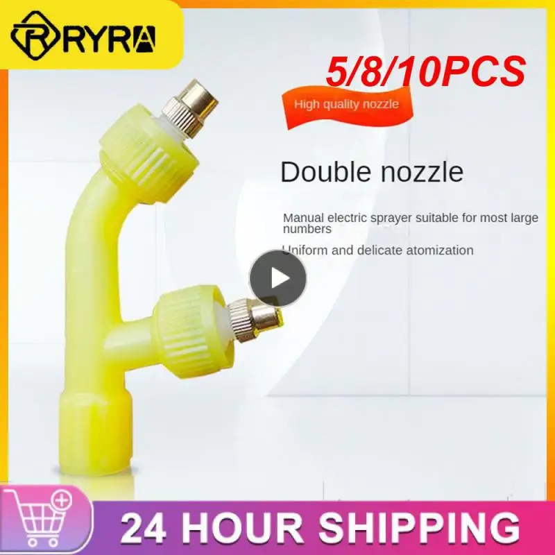 

5/8/10PCS Atomizing Garden Electric Manual Universal Nozzle Easy Installation Multiple Sizes Available