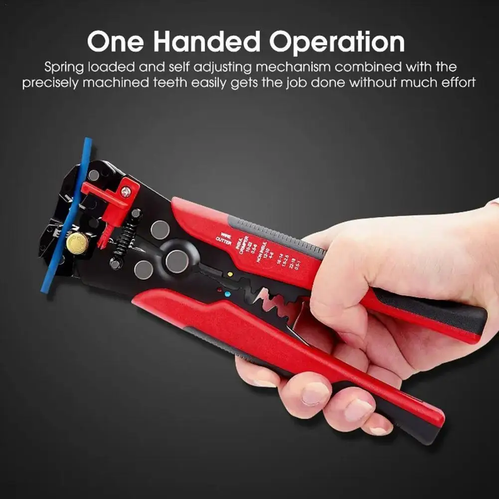 

Wire Stripper Multifunctional Pliers For Cable Cutting Crimping Stripping Plier 0.2-6.0mm High-precision Electrician Wire Tool