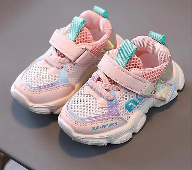 

Size 21-30 Kids Casual Wear-resistant Footwear Girls Boys Children Anti-slip Toddler Shoe Baby Running Sneakers Light Sport Shoe