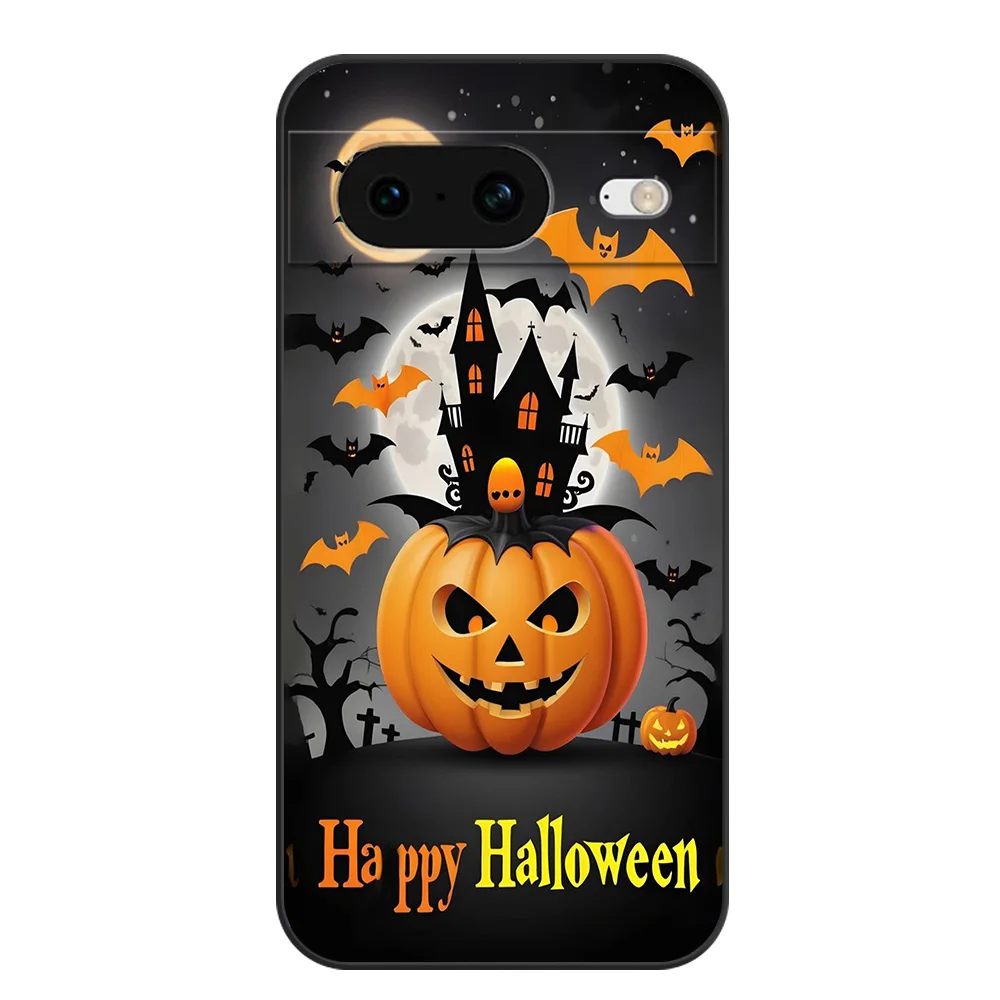 Черный чехол из ТПУ для телефона TCL 20 20L 10 lite 10L PLUS PRO 20E 20R 20SE 20XE 205 20B 20Y Happy Halloween