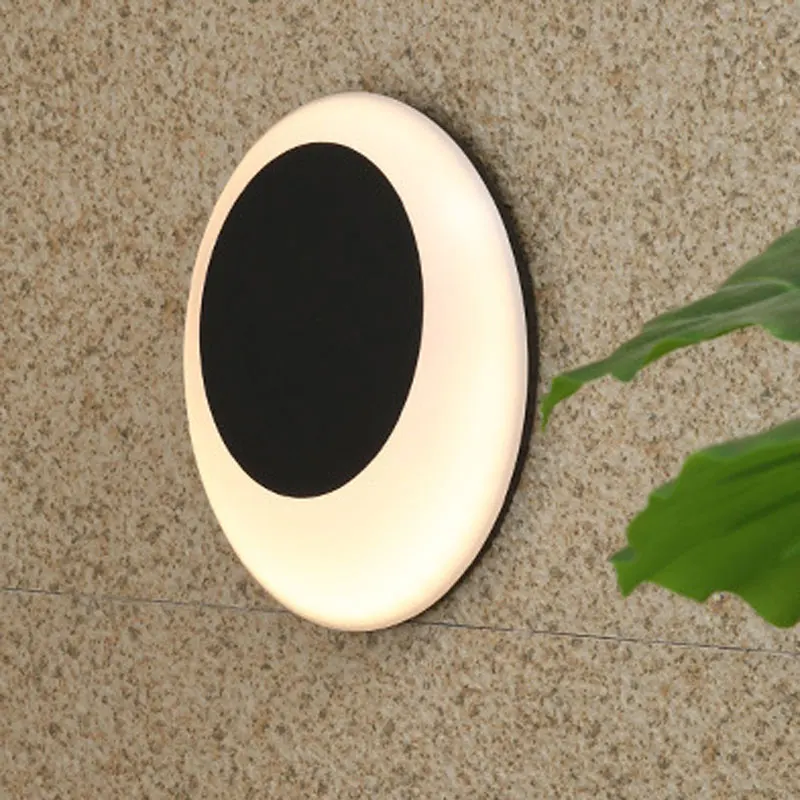 Простой настенный светильник светодиодный алюминиевый уличный