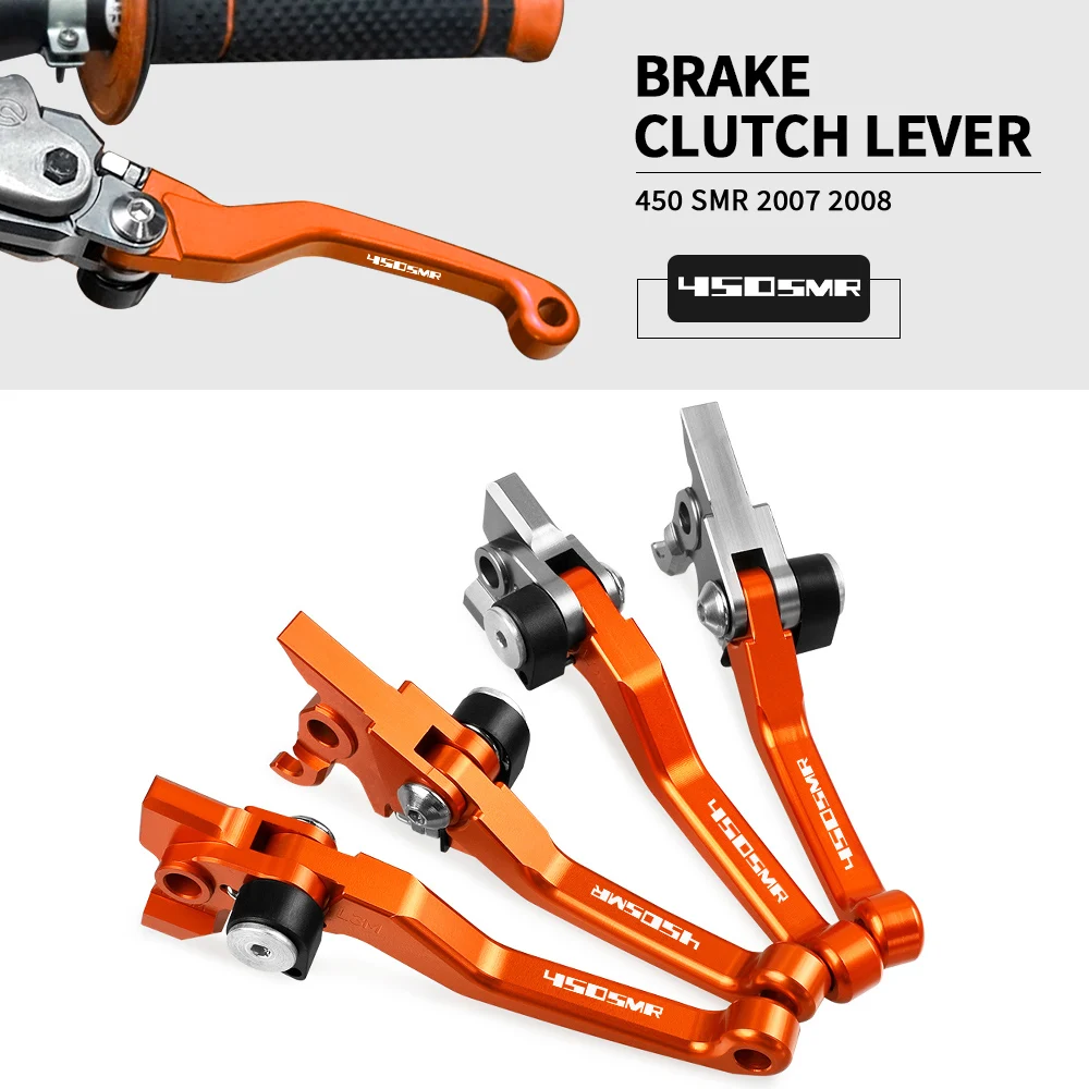 

Motocross Dirt bike Pit bike CNC Pivot Foldable Clutch Brake Lever For 450SMR 450 SMR 2007 2008