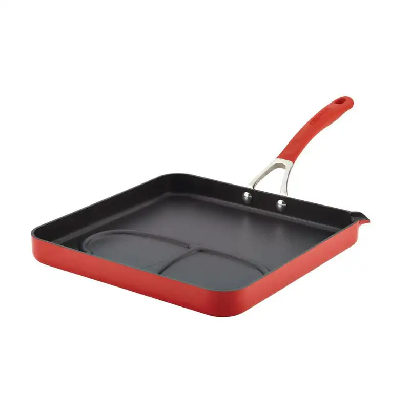 

Aluminum Non-stick 11-Inch Sweetheart Griddle, Red