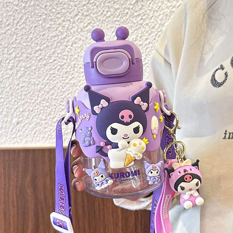 MINISO Sanrio космическая чашка Kuromi детская для воды студентка тритан бутылка